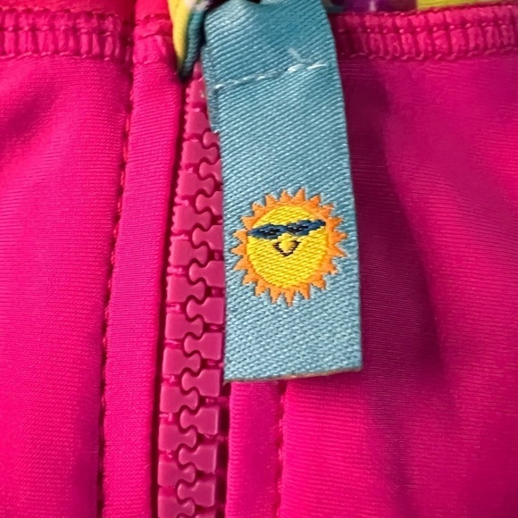 SUN SMARTIES ONE STEP AHEAD BABY GIRL PINK ONSIE SWIMSUIT SIZE 12 MONTHS NWT - Picture 8 of 10